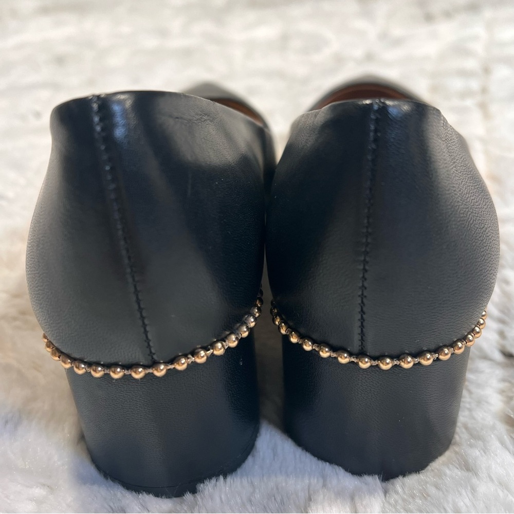 NWOB Coach Black Leather Willa Pump Sz-5.5 - Picture 5 of 8